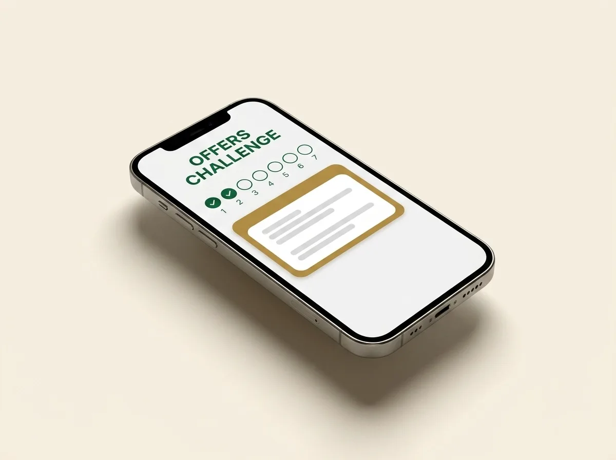 7-day Offers Challenge tracker